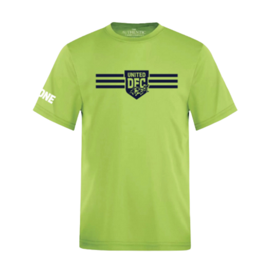 Electric Green Short Sleeve Training Shirt - UDFC Skill Center